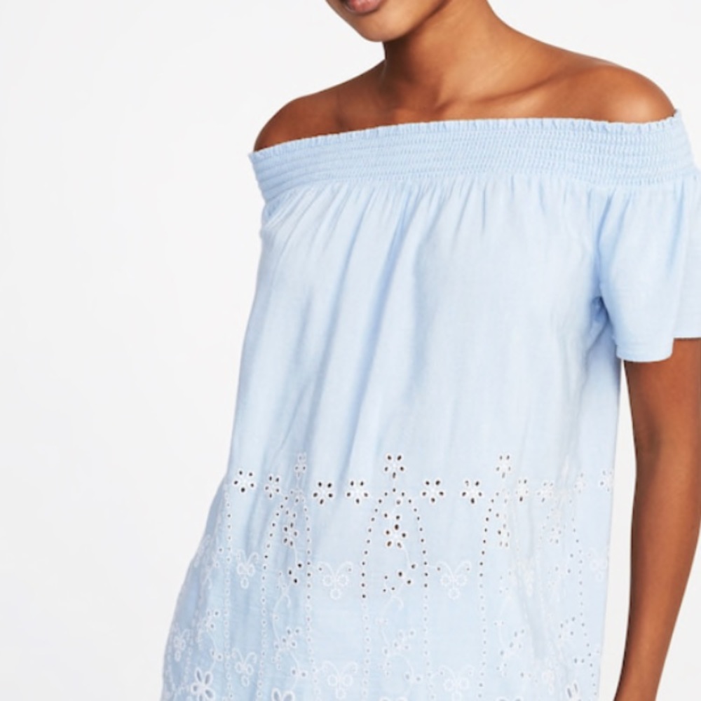 Off the shoulder shirt